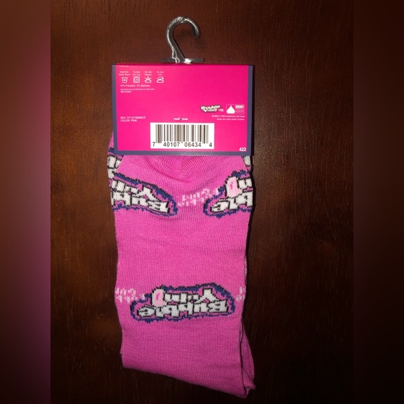BUBBLE YUM NOVELTY CREW SOCKS NWT MEN’S SHOE SIZE 6-12 - Picture 2 of 2